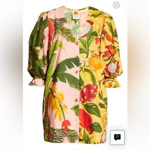 XL Farm Rio 2 print dress. Excellent used condition